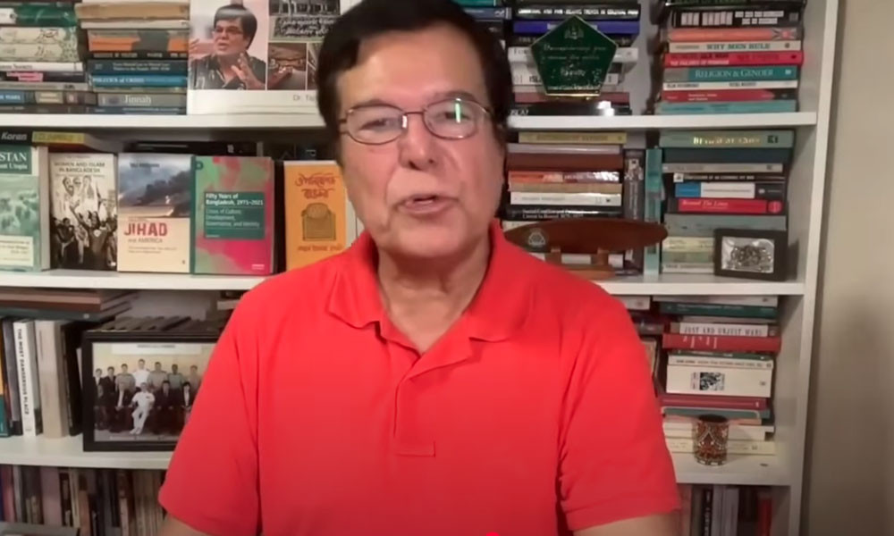 ড. ইউনূস ও বিএনপির মধ্যে শীতল যুদ্ধ চলছে : তাজ হাশমি