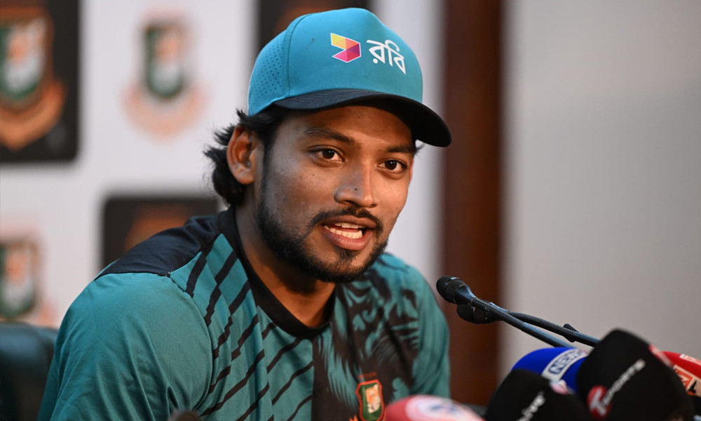 টেস্ট চ্যাম্পিয়নশিপের ফাইনাল নিয়ে ‘চিন্তা করাও বোকামি’: শান্ত