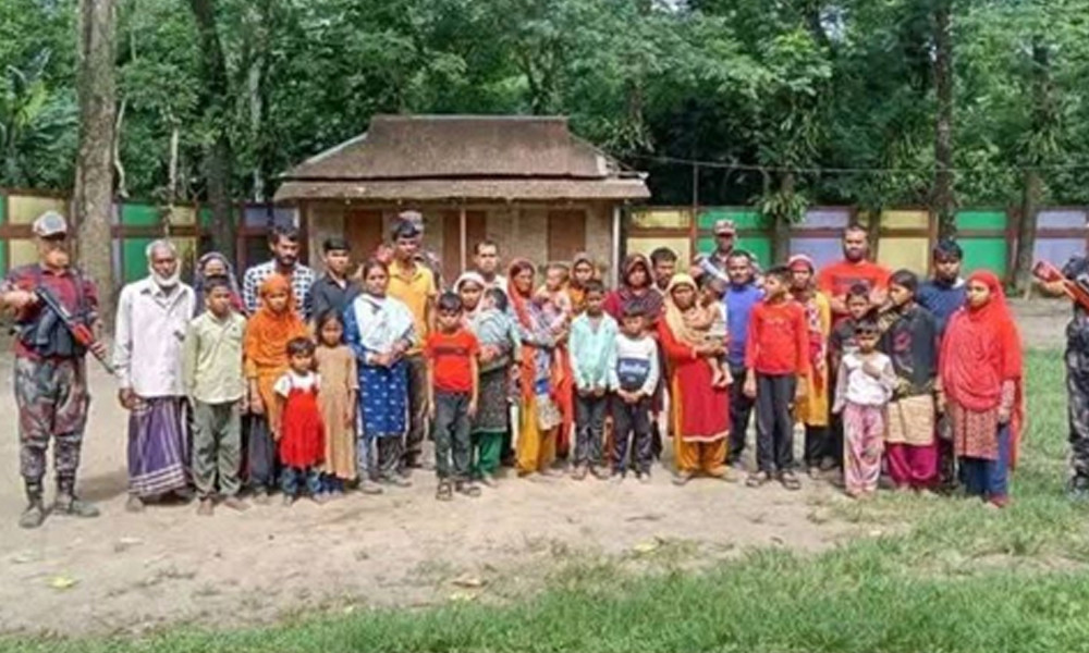 সিলেট সীমান্ত দিয়ে মোট ৫৮২ জনকে পুশইন