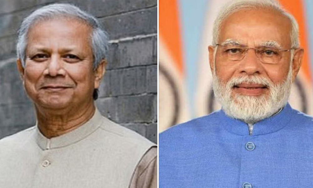 মোদিকে ড. ইউনূসের বার্তা