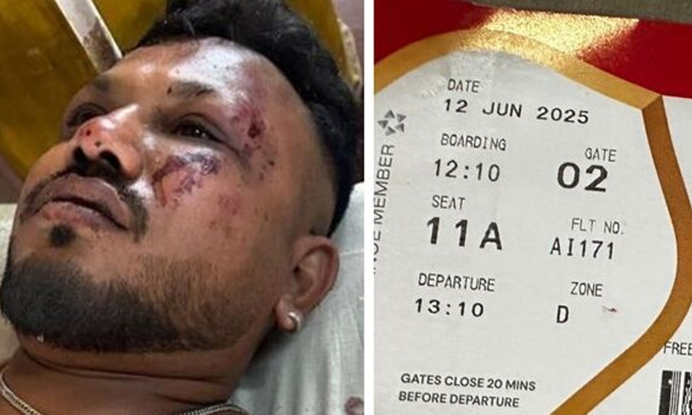 ভারতে বিমান দুর্ঘটনায় প্রথম জীবিত আরোহী সম্পর্কে যা জানা যাচ্ছে