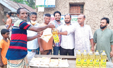 আদমদীঘিতে বসুন্ধরা শুভসংঘের আয়োজনে কৃষকের ঈদ আনন্দ