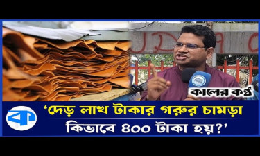 ‘আগের আমলে চামড়ার সিন্ডিকেট ছিল, এখন তা নেই’