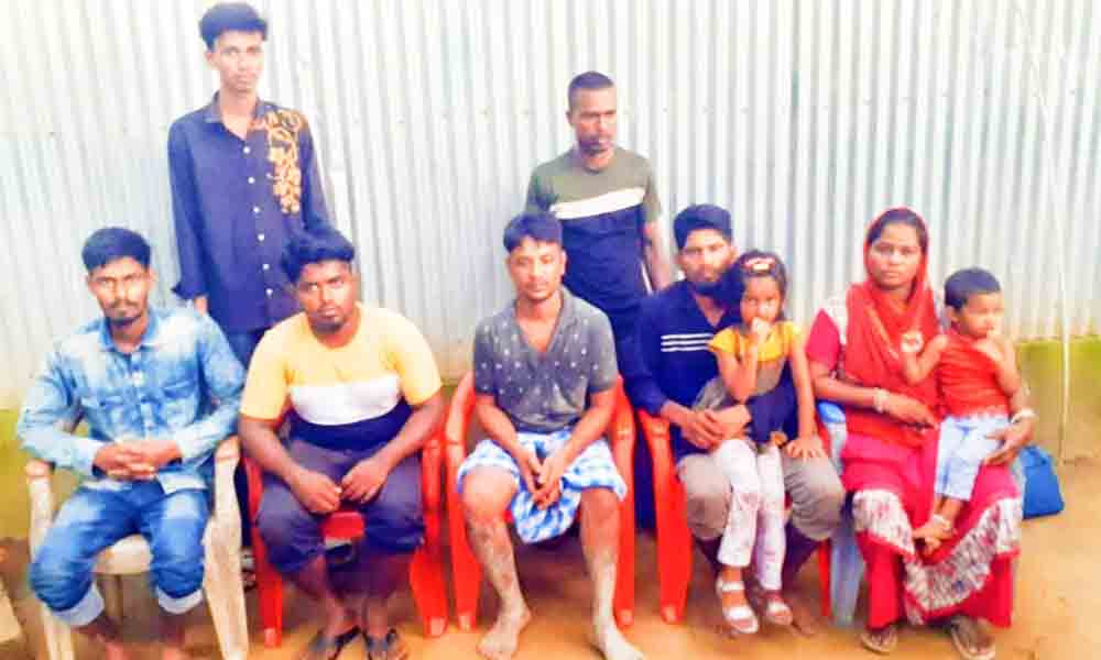 ধোবাউড়ায় শিশুসহ ৯ জনকে ঠেলে দিল বিএসএফ