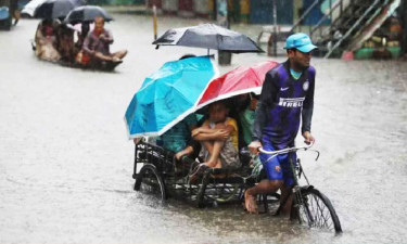 বাড়তে পারে বৃষ্টি, জলাবদ্ধতার সতর্কতা