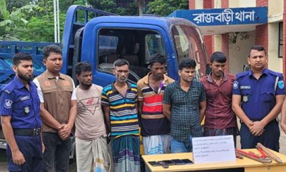 আন্ত জেলা ডাকাতচক্রের ৫ সদস্য গ্রেপ্তার