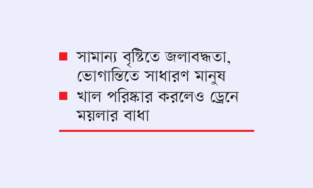 কাঠামোতেই লুকিয়ে রাজধানীর জলাবদ্ধতার সমস্যা