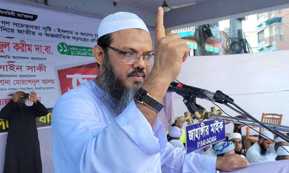 আন্দোলনের মাধ্যমে ফ্যাসিস্ট তাড়িয়েছি, চাঁদাবাজও তাড়াব : ফয়জুল করীম
