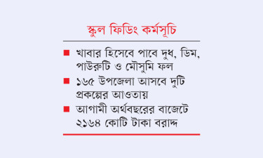 আগামী মাস থেকে ৩৩ লাখ শিশু পাবে দুপুরের খাবার