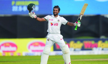 সমালোচকদের মুখ বন্ধ করে রেকর্ড গড়লেন শান্ত