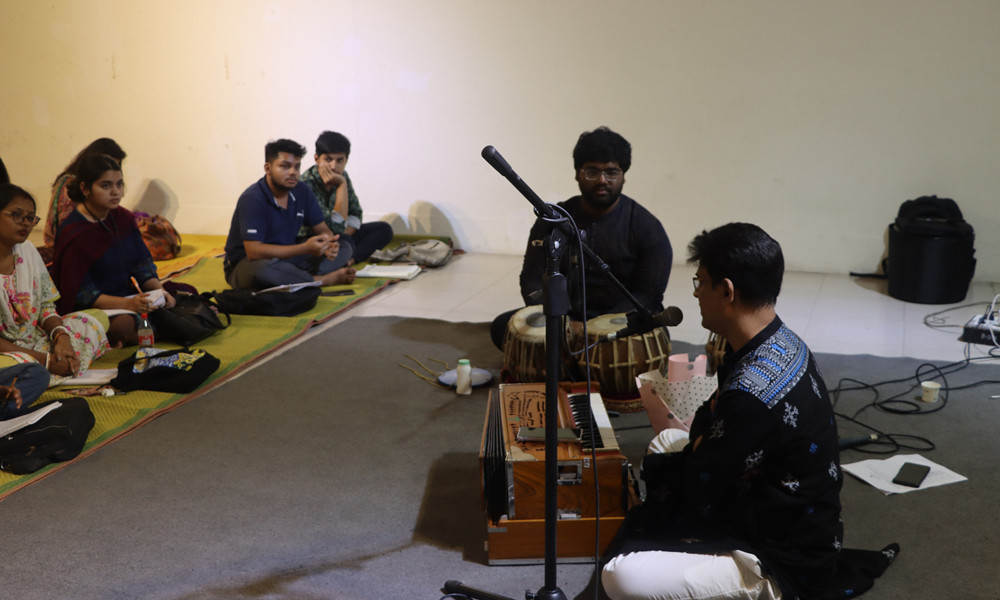 শিল্পকলায় পাঁচ দিনব্যাপী শাস্ত্রীয় সংগীত কর্মশালা শুরু