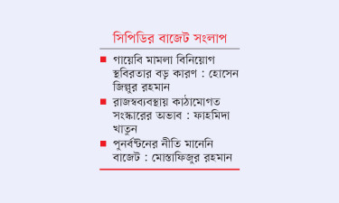 বাজেট বাস্তবতাবিচ্যুত, রাজস্ব কাঠামো সংস্কারের তাগিদ
