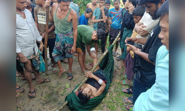 এবার মাইন বিস্ফোরণে মায়ানমারের নাগরিকের পা বিচ্ছিন্ন