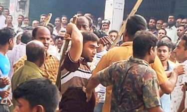 বগুড়ায় বিএনপির দুই পক্ষের সংঘর্ষ, আহত ৪