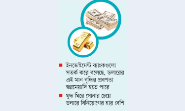 বিশ্ববাজারে ডলারের দাম বেড়েছে কমেছে সোনার দাম