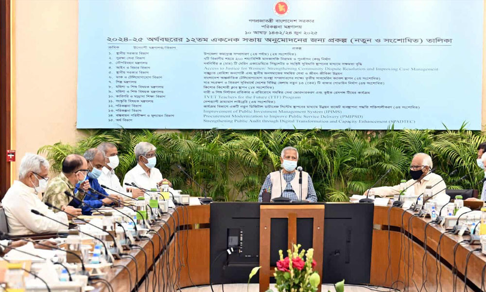 একনেকে ৮৯৭৪ কোটি টাকার ১৭ প্রকল্প অনুমোদন