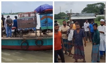 বেশি ভাড়া নিয়ে ঘাট শ্রমিককে মারধর, বন্ধ ট্রলার