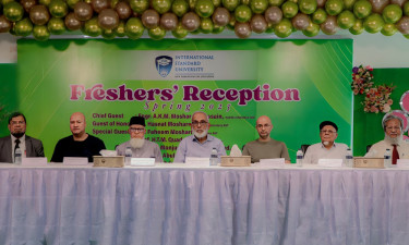 নতুনদের বরণ করল ইন্টারন্যাশনাল স্ট্যান্ডার্ড ইউনিভার্সিটি