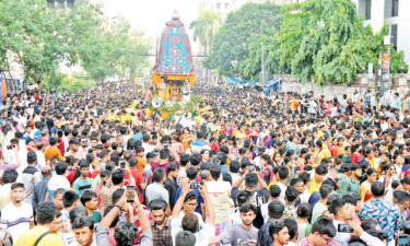 সনাতন ধর্মাবলম্বীদের রথযাত্রা উৎসব শুরু