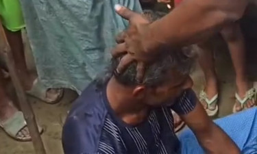 চুরির অপবাদে গ্রাম পুলিশ সদস্যের চুল কাটার অভিযোগ, আটক ৩