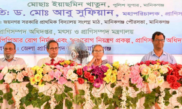 গুড়া দুধ আমদানি আমাদের জন্য লজ্জার বিষয় : মৎস্য উপদেষ্টা