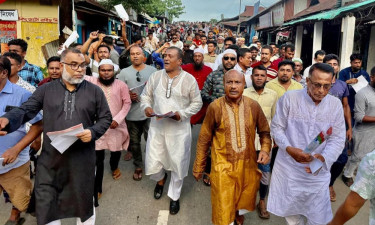 তারেক রহমানের ৩১ দফা বাস্তবায়নে  সুনামগঞ্জে লিফলেট বিতরণ