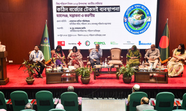 কঠিন বর্জ্য ব্যবস্থাপনার টেকসই সমাধানের ওপর গুরুত্বারোপ