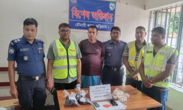 রৌমারীতে ২২ হাজার ১০০ পিস ইয়াবাসহ মাদক ব্যবসায়ী আটক