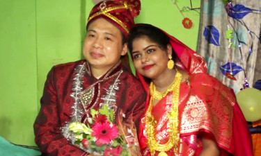 প্রেমের টানে গোপালগঞ্জে চীনা যুবক, করলেন বিয়ে