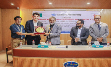 ইস্টার্ন ইউনিভার্সিটিতে জাপানে উচ্চশিক্ষা ও চাকরির সুযোগ নিয়ে সেমিনার