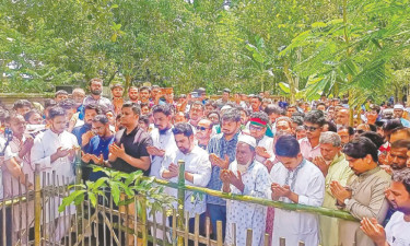 আবু সাঈদের কবর জিয়ারতে এনসিপির জুলাই পদযাত্রা শুরু