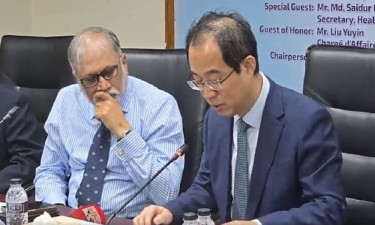 ডেঙ্গু প্রতিরোধে স্বাস্থ্য অধিদপ্তরকে উপকরণ দিচ্ছে চীন