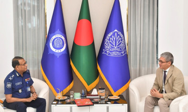 আইজিপির সঙ্গে ইউনেসকো প্রতিনিধির সাক্ষাৎ