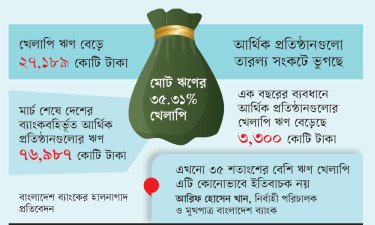 আর্থিক প্রতিষ্ঠানের খেলাপি বেড়েছে ২১০০ কোটি টাকা