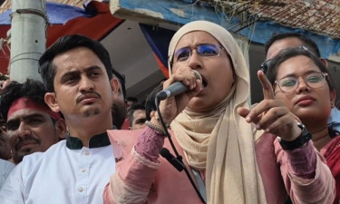 খালি হাতে বুলেটের সামনে লড়েছি, এ যুদ্ধ চালিয়ে যাব পার্লামেন্ট পর্যন্ত : সামান্তা শারমিন