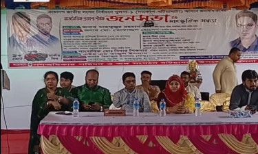 খুলনা থেকে ভিপি নুরের নির্বাচনী ট্রেনের যাত্রা শুরু