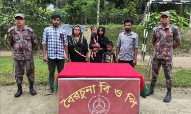 পীরগঞ্জ সীমান্ত দিয়ে আরো ছয়জনকে পুশ-ইন