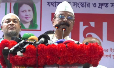বিএনপি নামলে নির্বাচন পেছানোর সাহস কারো নেই : গয়েশ্বর