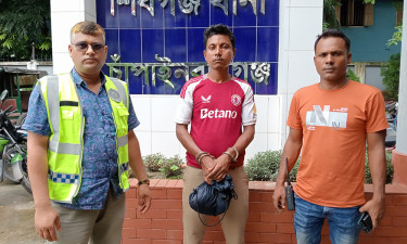 ৭ মামলার আসামি মানিক গ্রেপ্তার