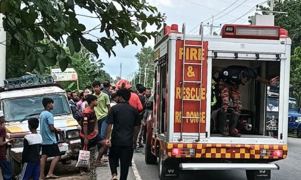 ঘাটাইলে ট্রাকচাপায় মোটরসাইকেল আরোহী নিহত