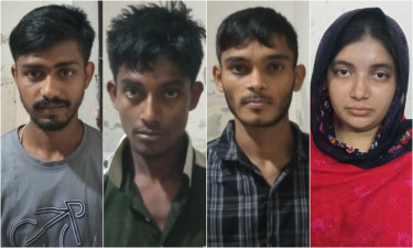 রাজৈরে দেড় হাজার ইয়াবাসহ ৪ মাদক কারবারি আটক
