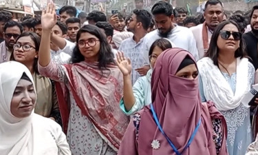 চাঁপাইনবাবগঞ্জে এনসিপির জুলাই পদযাত্রা
