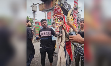 ঢাকার তাজিয়া মিছিলে দুলদুল ঘোড়া