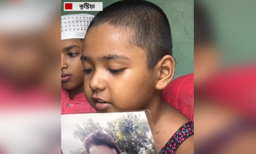 ‘কবিতা শুনবার কথা ছিল বাবার, আজ বাবাই কবিতা হয়ে গেছেন’