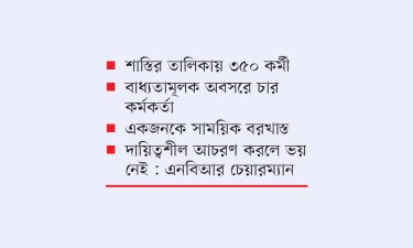 চাকরি হারানোর উদ্বেগে রাজস্বকর্মীরা