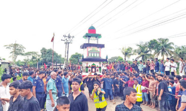 কুলাউড়ায় শোকধ্বনিতে মুখরিত তাজিয়া মিছিল