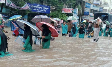 ফেনীতে ৩৪৭ মিলিমিটার বৃষ্টিপাত, ভাঙছে বেড়িবাঁধ