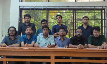 ছাত্রসংসদ প্রতিষ্ঠার দাবিতে কুবিতে সংবাদ সম্মেলন