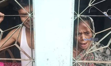 বাসা ভাড়া দিতে দেরি হওয়ায় ভাড়াটিয়াকে ভেতরে রেখেই তালা