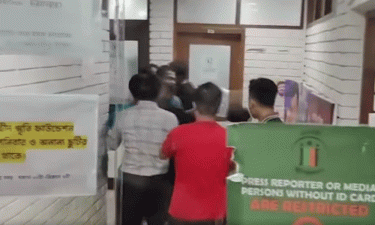জুলাই ফাউন্ডেশন কার্যালয় ভাঙচুর জুলাই আহতদের